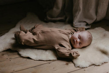 The Simple Folk Ribbed Pajama, Sand